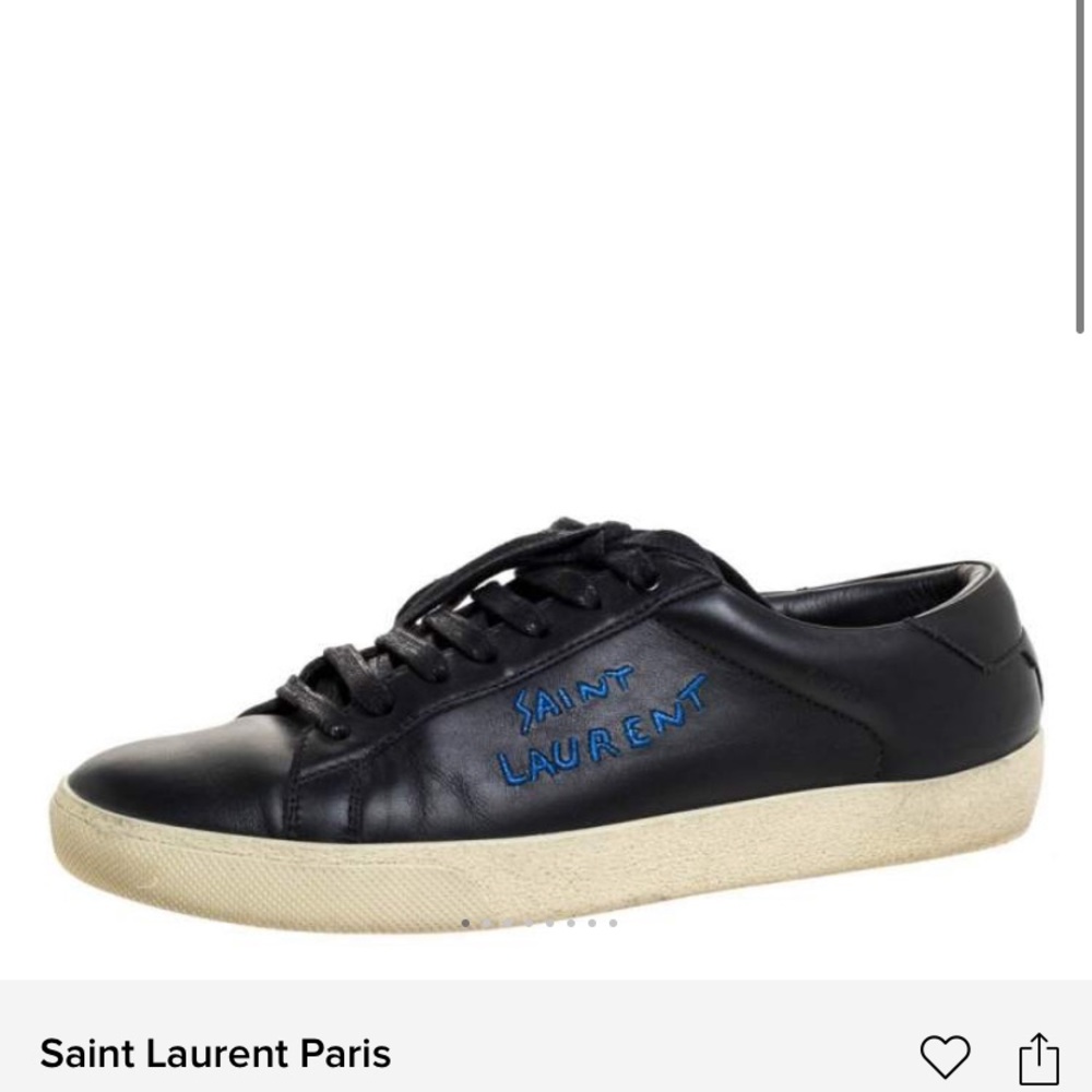 Woman’s Black Saint Laurent Sneakers size 38